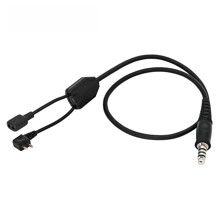 Y Cable for Tactical Noise Reduction Headset IPSC Version Comtac I II III