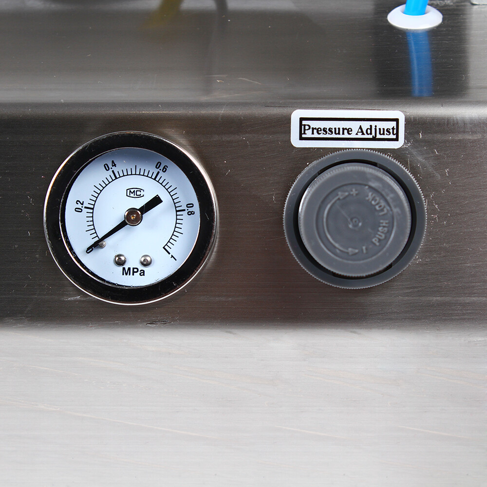 50-500ml Pneumatic Liquid Filler Horizontal Single-head Paste Filling Machine