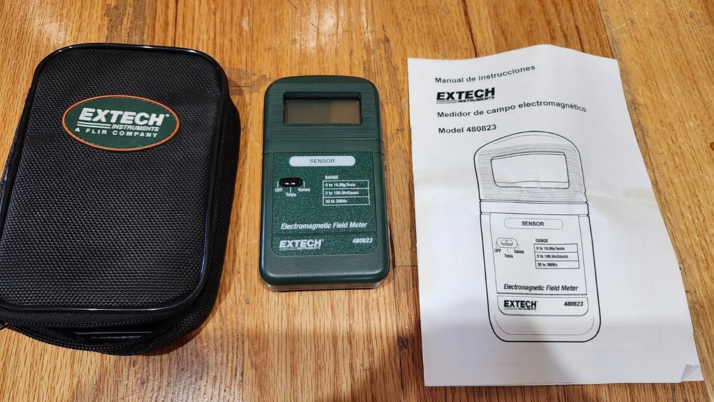 Extech 480823 Extremely Low Frequency Electromagnetic Field Meter EMF