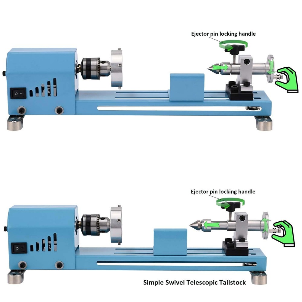 Mini Lathe Machine Multi-Purpose Lathe With Professional Tools Torno Para Mad...