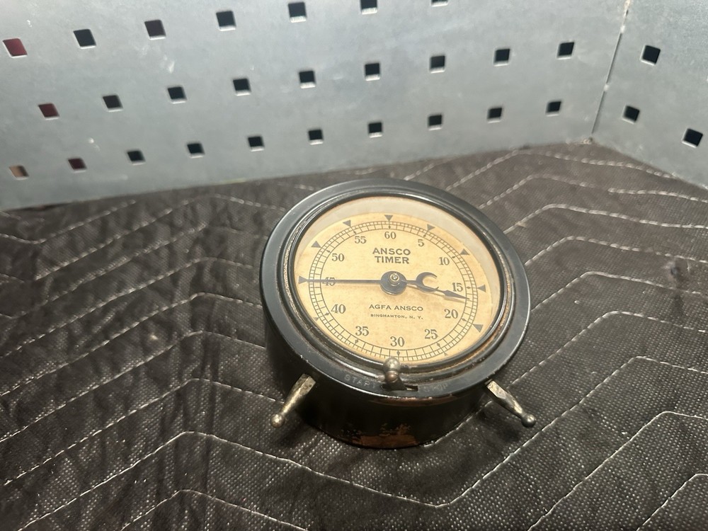 Working Vintage Agfa Ansco Dark Room Timer