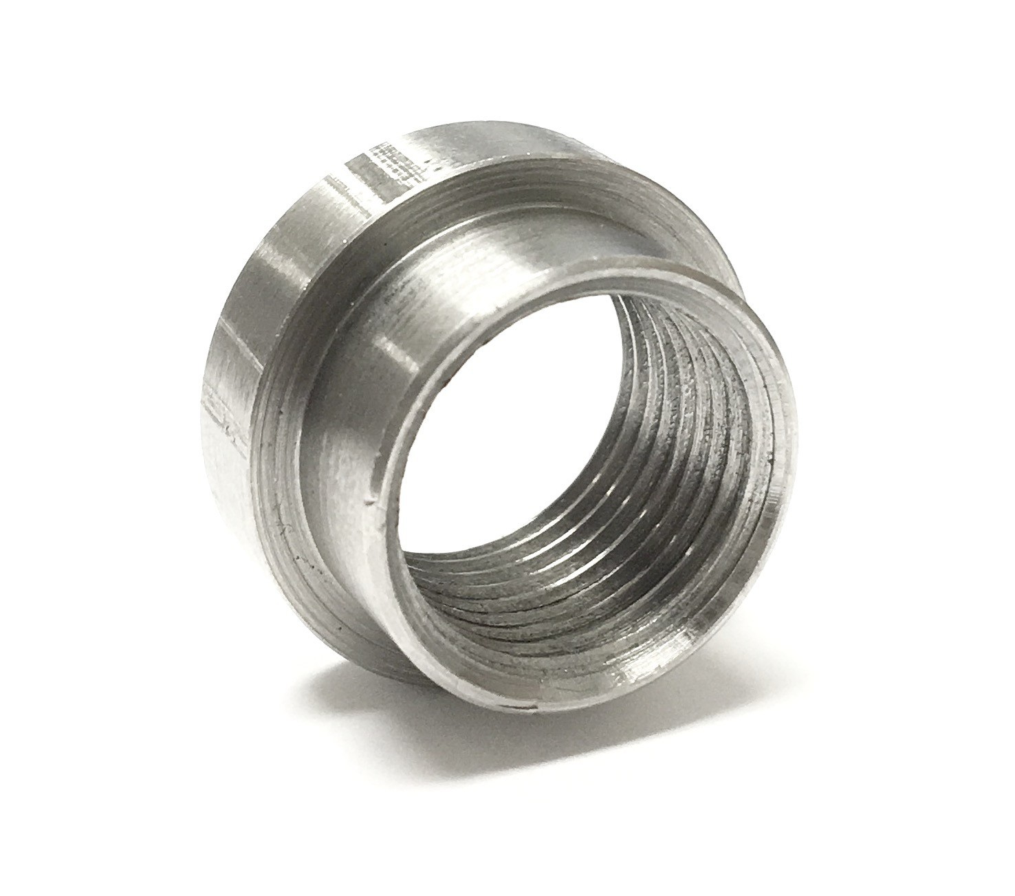 O2 Oxygen Sensor Fitting Weld Boss/Bungs (10 Steel Stepped Bungs, M18 x 1.5)