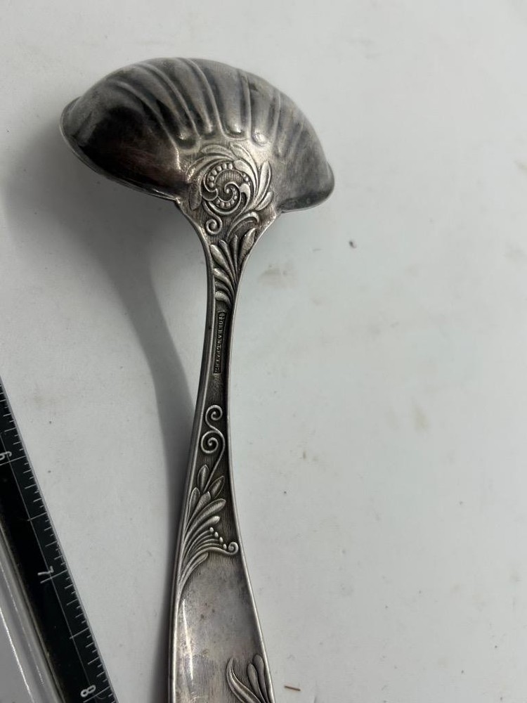 Gorgeous Antique Gorham SilverPlate Punch Spoon Serving Sterling (A2026A)