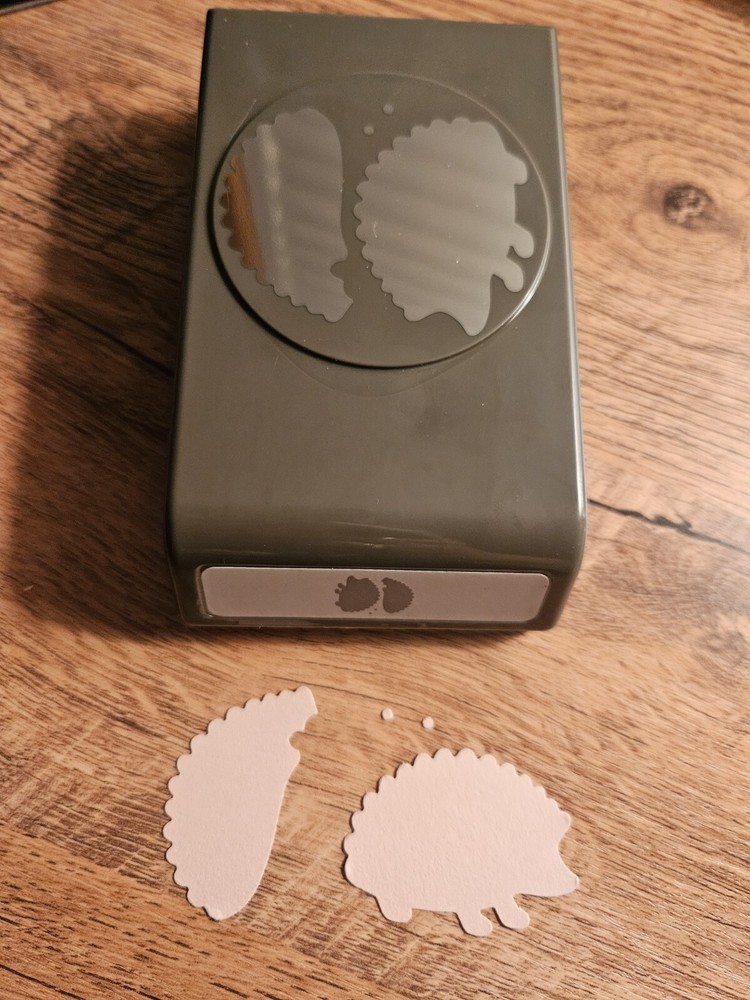 Stampin Up! HEDGEHOG BUILDER PUNCH   Retired