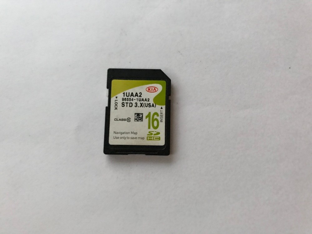2014 Sorento Navigation SDCARD MAP MEMORY DATA CARD Part 96554-1UAA2