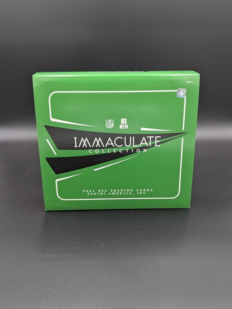 EMPTY 2021 IMMACULATE FOOTBALL TIN WITH PADDING AND SLEEVE