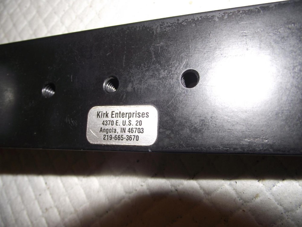 Kirk Enterprises Flash and Camera Tripod Mount Bracket 10" x 1.75" # G620