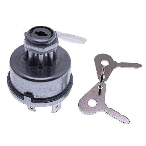 Ignition Start Switch with 2 Keys K203992 Compatible with Case 1818 1825 580F