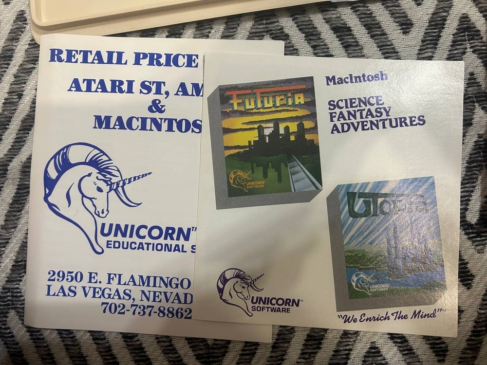 MacRobots Preschool Learning Games Macintosh 3.5” Floppy w/ Case Manual