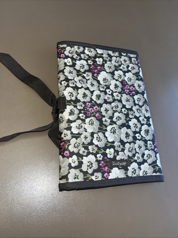 Thirty-One Painted Floral Fold-N-Go Organizer