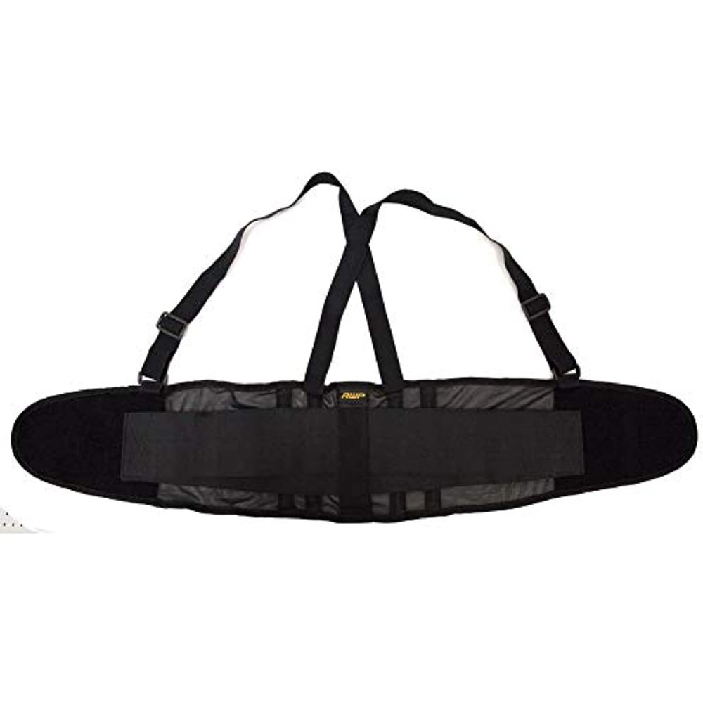 AWP Extra Large Polyester Hook-n-loop Back Support 1L-629-3C-LXXL - New Read