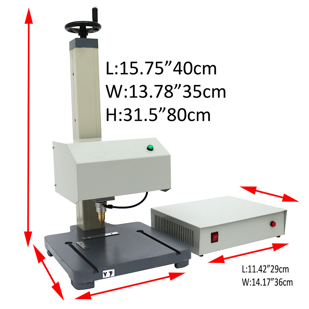 110V Pneumatic Dot Peen Mark Machine Print Integrated with Rotation Axis