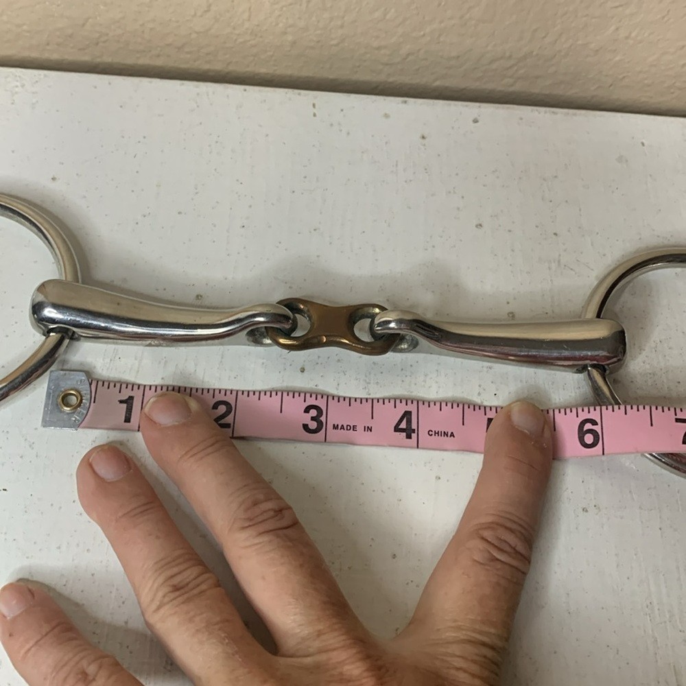 Snaffle Bit with Copper Dogbone