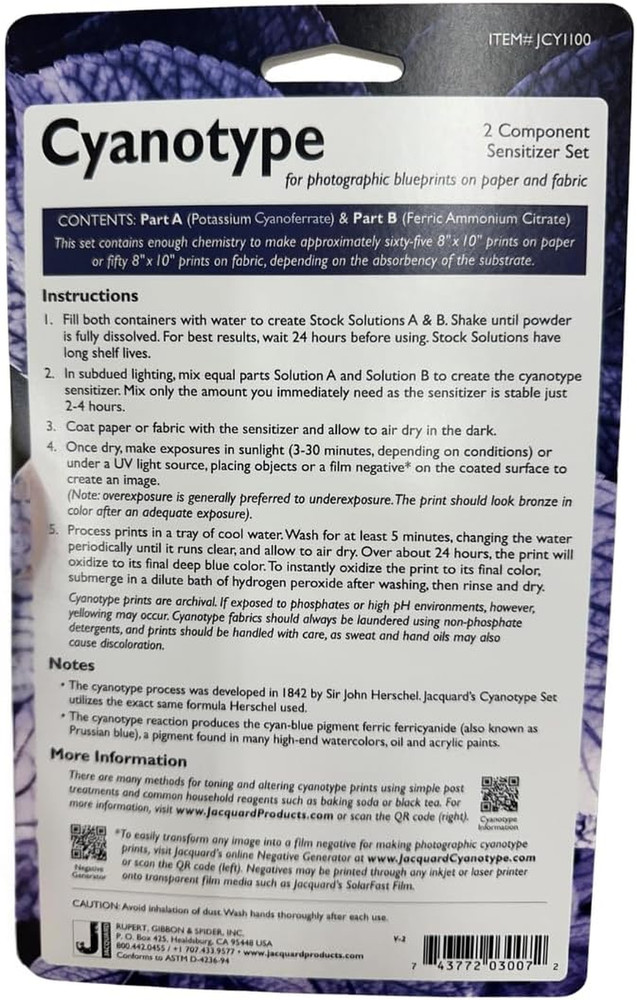 Cyanotype Sensitizer Set