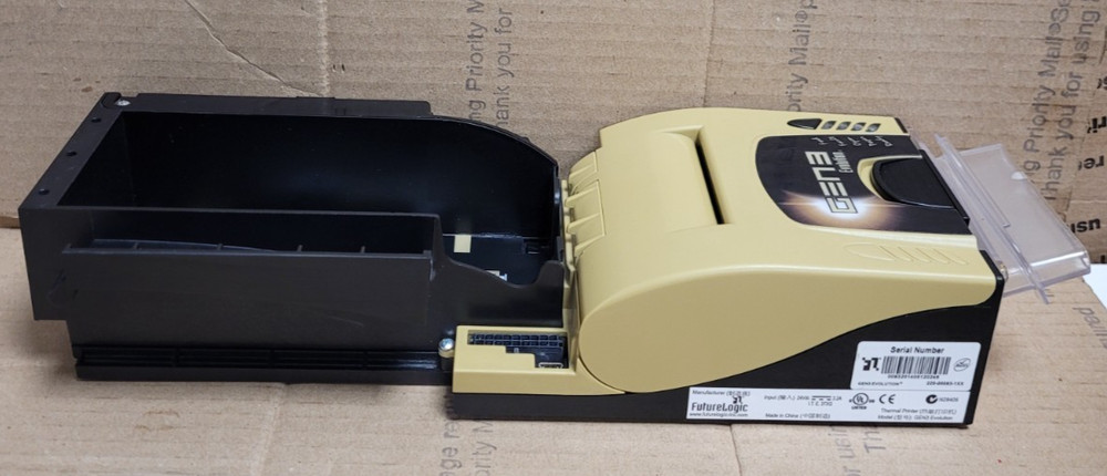 PARTS! FutureLogic GEN3 Evolution Ticket Printer (UNTESTED)