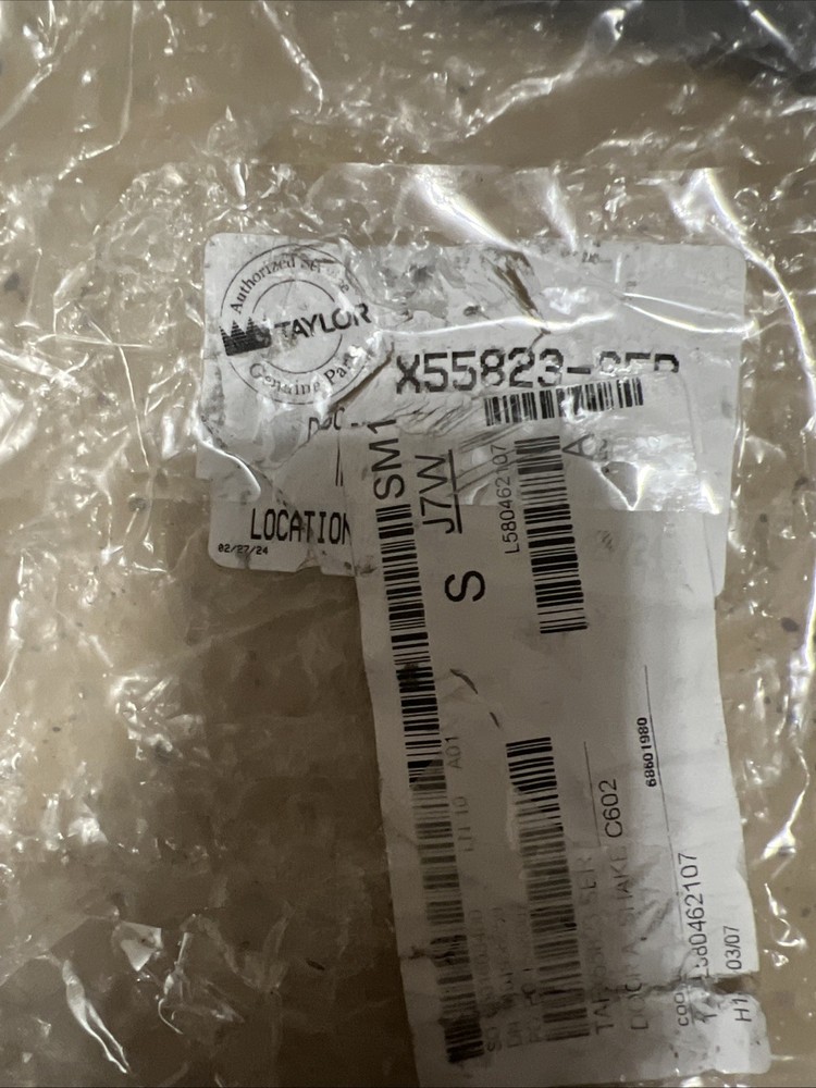 Taylor X55823-SER Shake Door, C602 *MISSING PART*