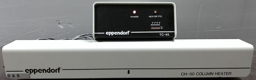 EPPENDORF CH-30 COLUMN HEATER, WITH EPPENDORF TC-45 HEATER CONTROLLER