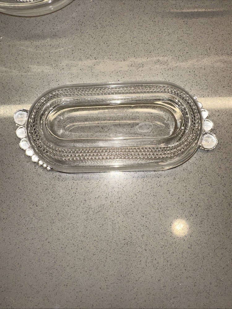 Vintage Duncan & Miller Teardrop Pattern 3 Pc Set