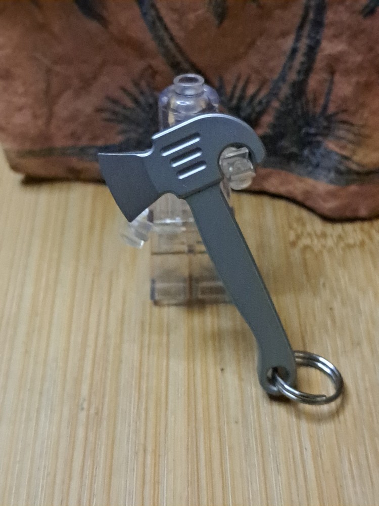 EDC Titanium Alloy  Keychain Bottle Opener Multi-Tool