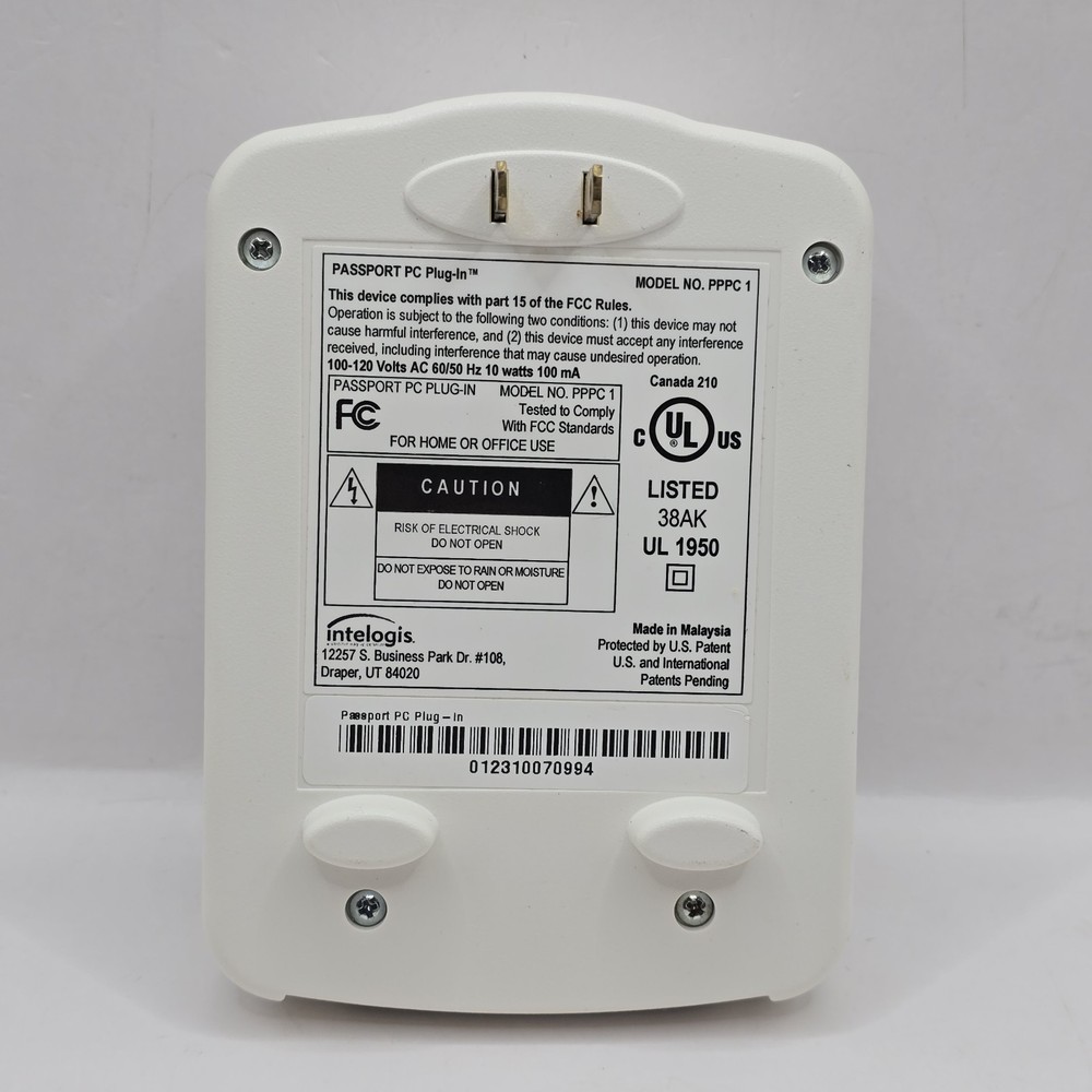 Passport PC and Printer plug in network hardware intelogis