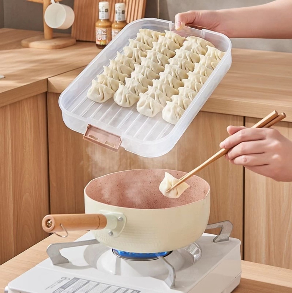 4-layer Food Storage Containers,Plastic Cookie Containers,Stackable Cookie Ca...