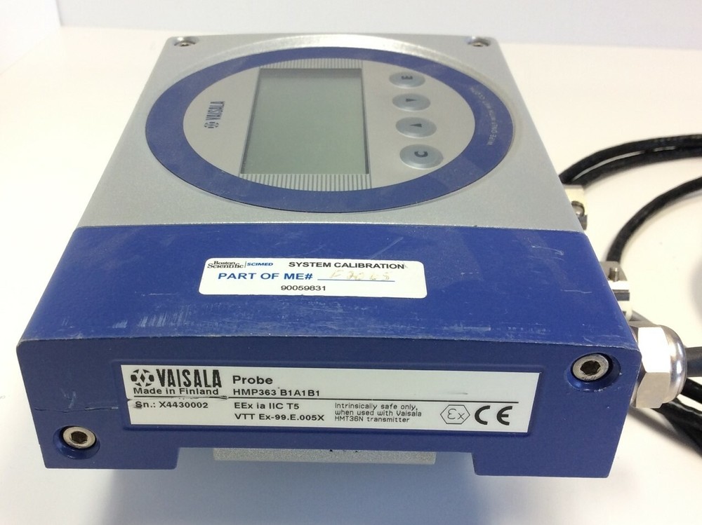 Vaisala HMT363 Humidity & Temperature Transmitter Instrument W/ Display Probe