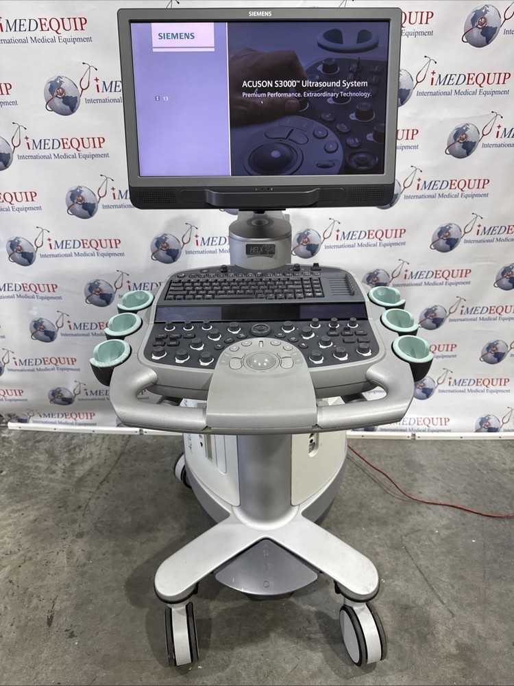 Siemens Acuson S3000 Ultrasound Machine
