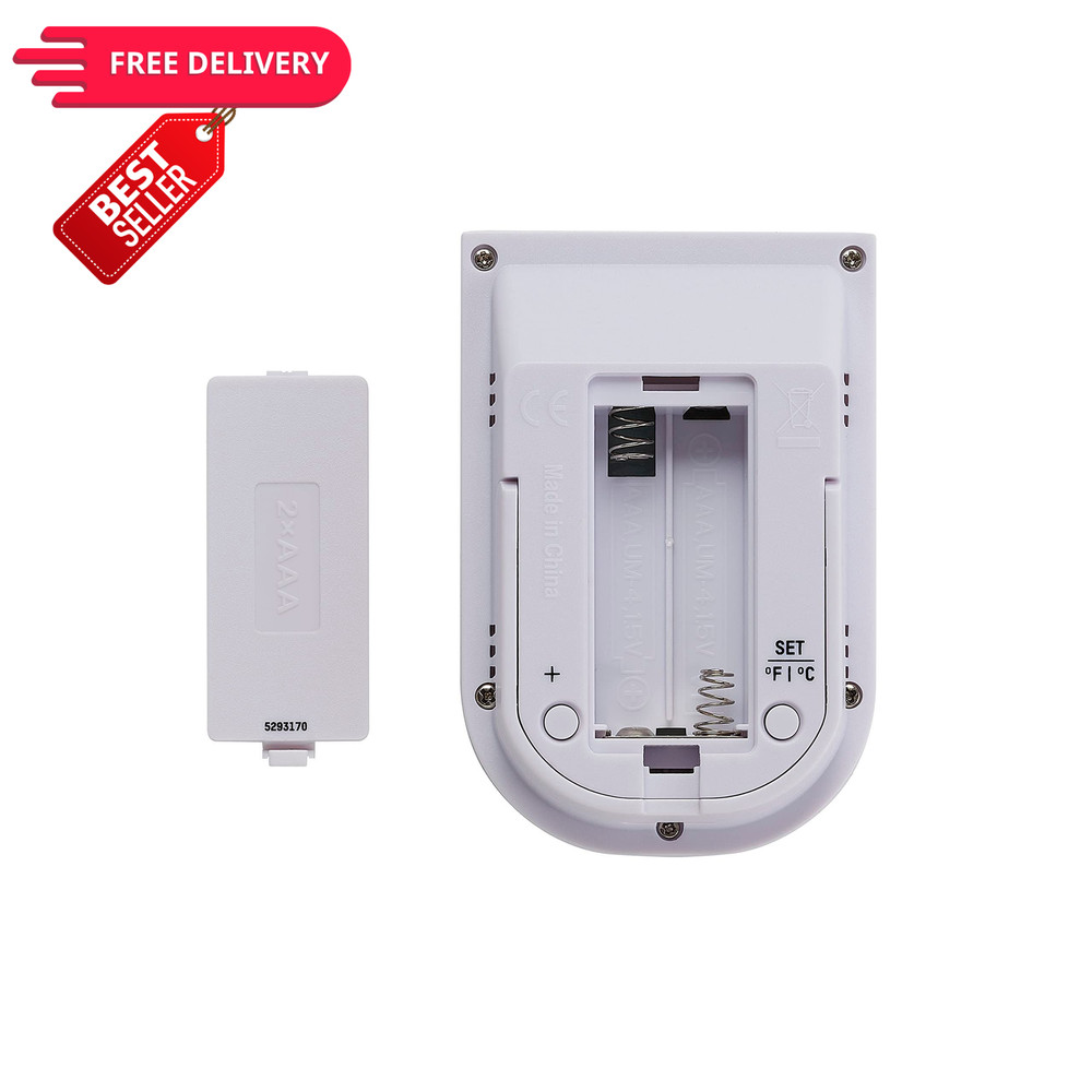 Taylor Digital Wireless Indoor Comfort Level Single Display, White