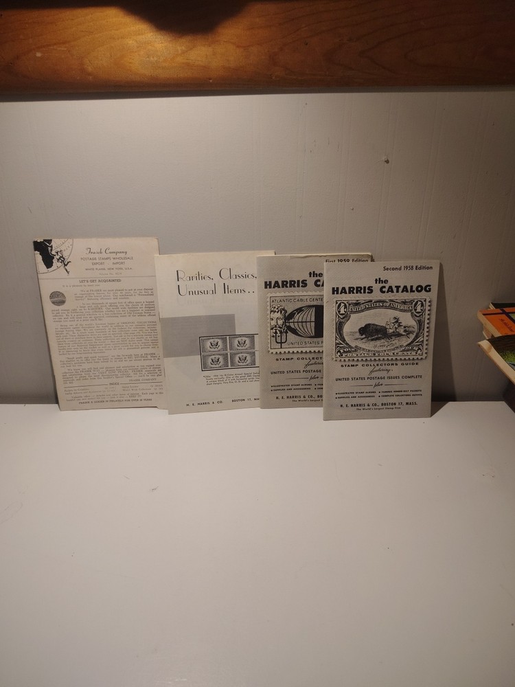 The Harris Catalog Of Stamps 1958 Edition And 1959 Plus Rarities Classic And...