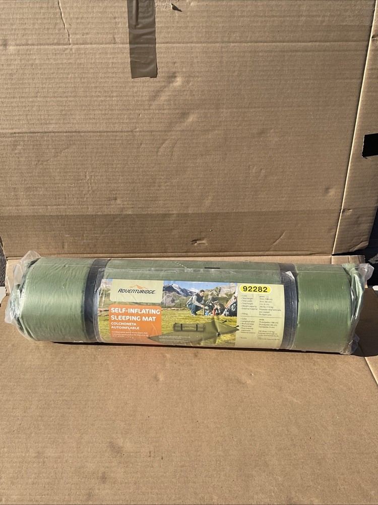 Adventuridge Self Inflating Sleeping Mat Green