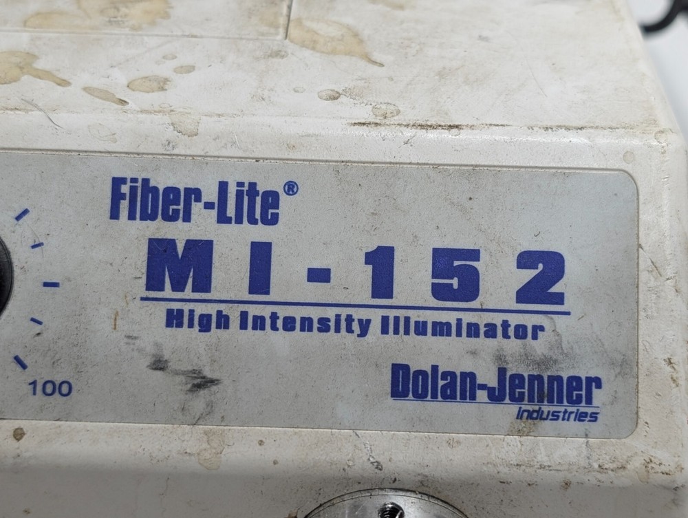 Dolan-Jenner Fiber-Lite MI-152 High Intensity Optic Microscope Illuminator