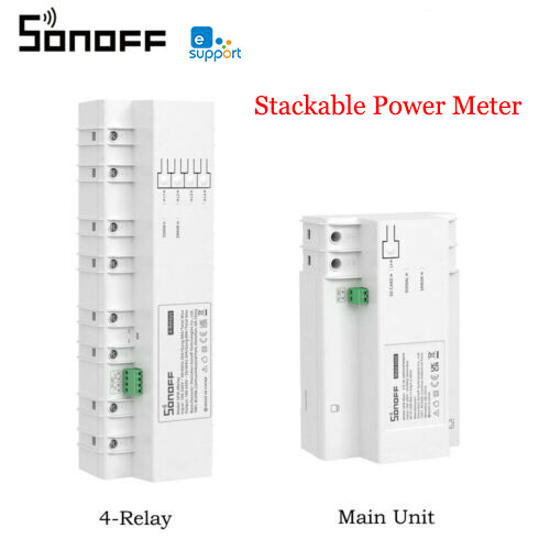 SONOFF Wifi Smart Stackable Power Consumption Metering RS-485 Relay Switch