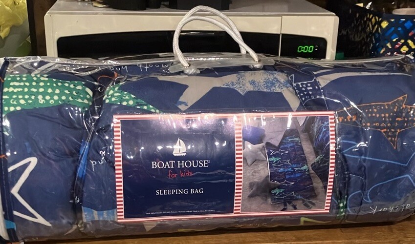 Boat House For Kids Sleeping Bag