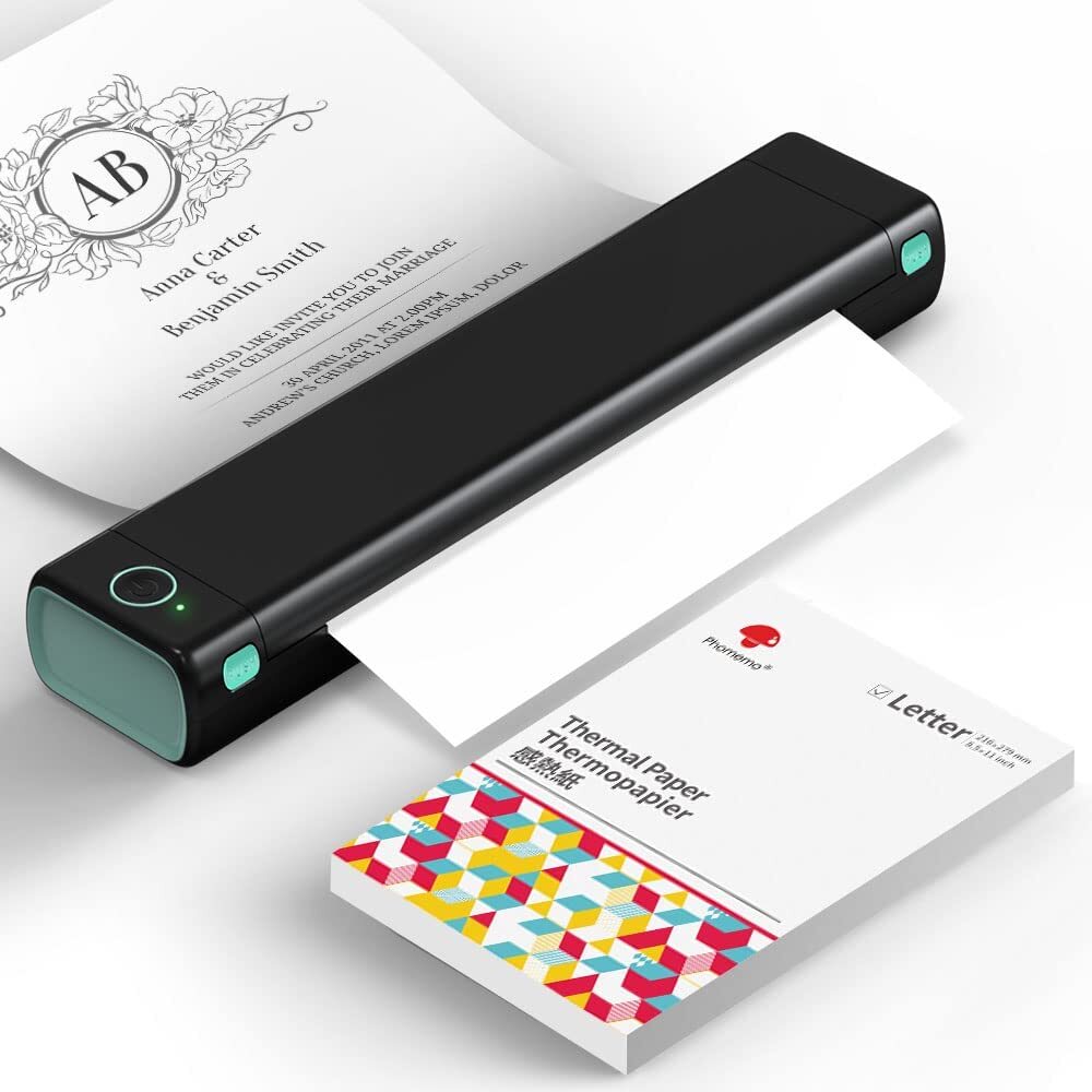 A4 Portable Wireless Bluetooth Thermal Printer Tattoo PaperBrother PJ-722 lot