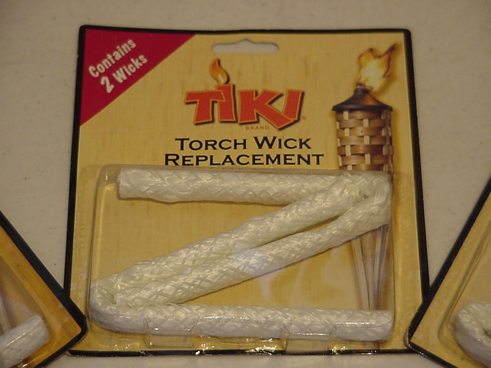TIKI Torch Wick Replacement 6 pack