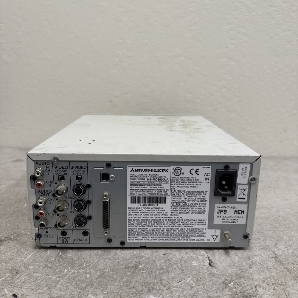 Mitsubishi MD3000 Medical Recorder *untested* READ