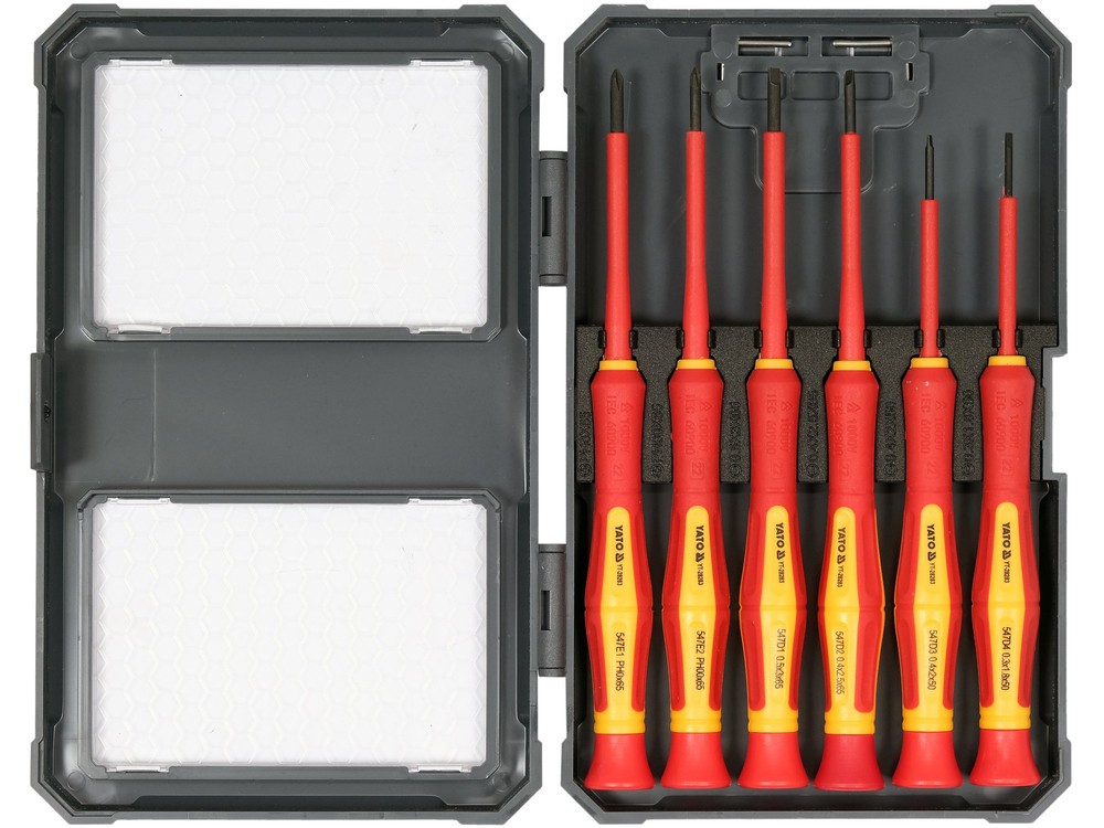 Yato precision screwdriver set VDE 6 pieces YT-28283