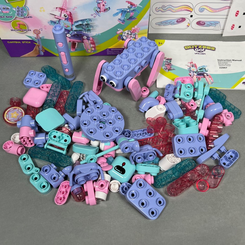 🤖 Botzees Go Unicorn Robot Interactive STEM Coding Toy for Kids WORKING See Vid