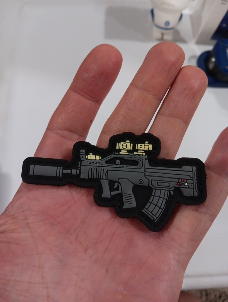 Pvc Morale Assault Rifle Patch Lot