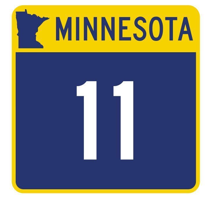 Minnesota State Highway 11 Sticker Decal