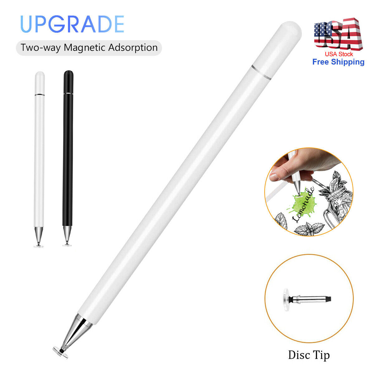 Touch Screen Pen Stylus Drawing Universal For iPhone iPad Samsung Tablet Phone