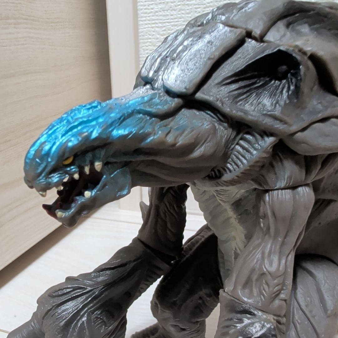 Bandai Orga 1999 Godzilla Kaiju Soft Vinyl Figure 8in Tall 13in Length Japan