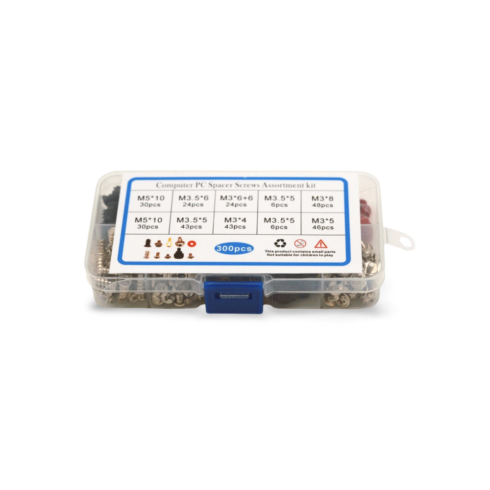 Computer PC Spacer Screw Assortment Kit with Speed Screws