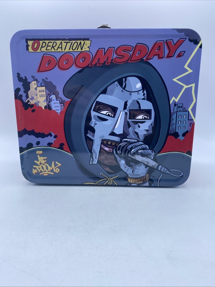 2011 MF Doom Operation Doomsday Special Edition Lunchbox, CD  & Cards (Opened)