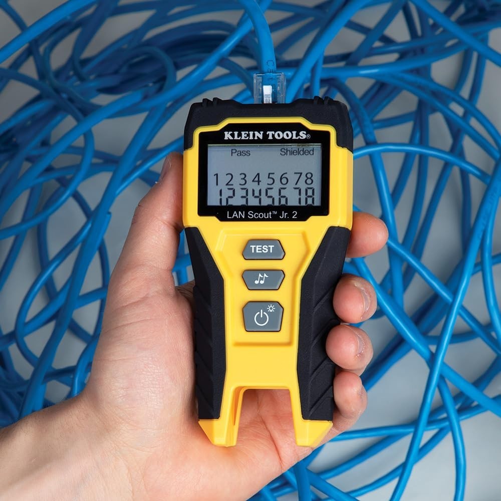 LAN Scout Jr. 2 Cable Tester - Comprehensive Testing