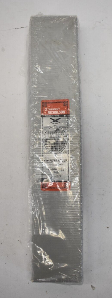 Crescent Nicholson Tools 12" Mill Single Cut Bastard Files 6 Pack 08737NN