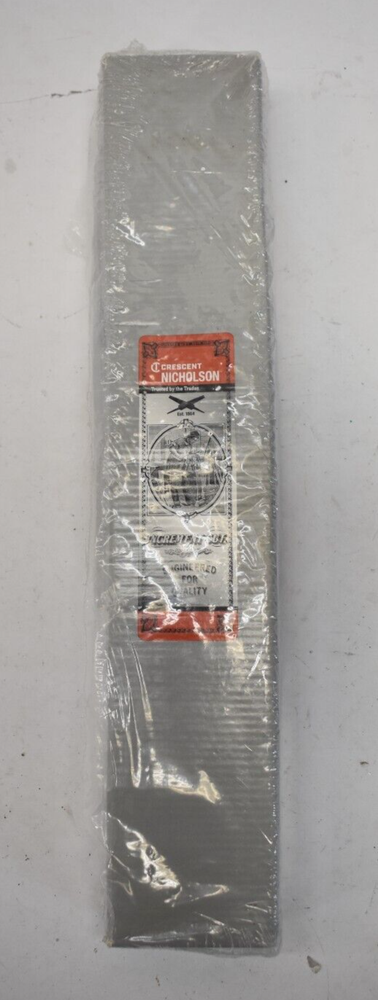 Crescent Nicholson Tools 12" Mill Single Cut Bastard Files 6 Pack 08737NN