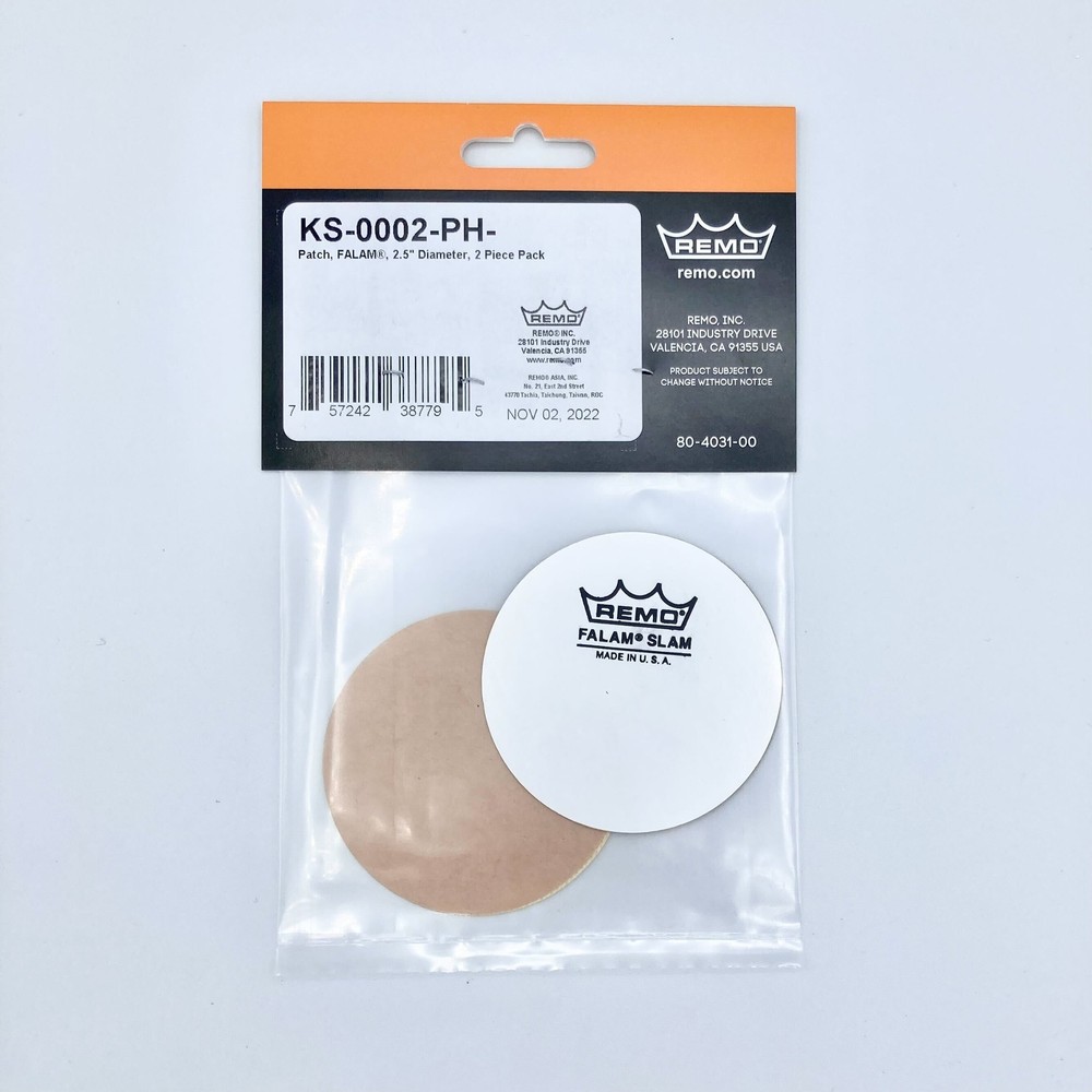 Remo Falam Slam 2.5", 2-Pack