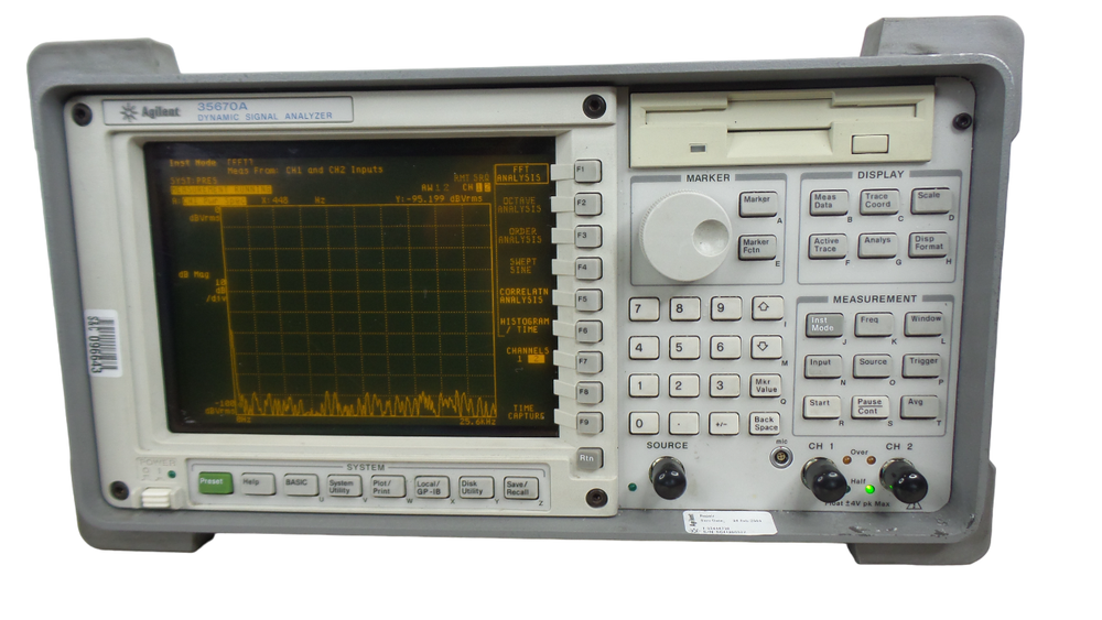 Agilent 35670A Dynamic Signal Analyzer - Free Shipping