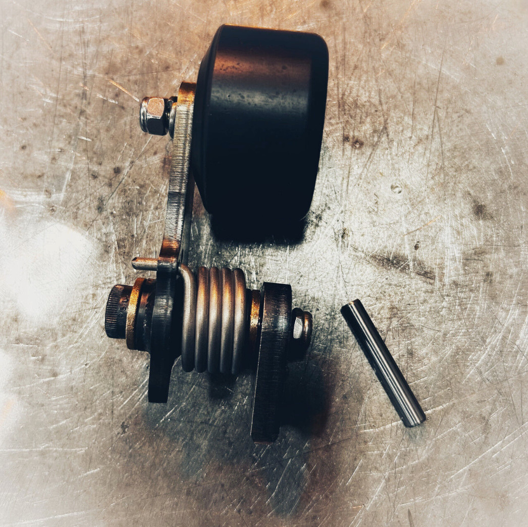 MONSTERCRAFTSMAN Motorcycle Chain Tensioner Weld-On Powell Chopper Bobber Cafe